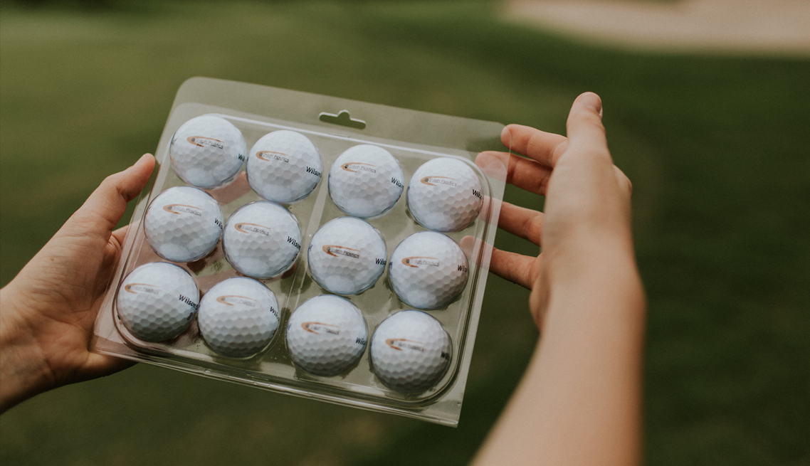 golf ball packaging - 12 balls